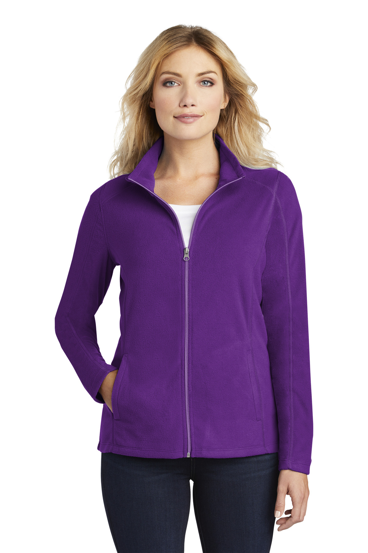 Port Authority Ladies Microfleece Jacket. L223