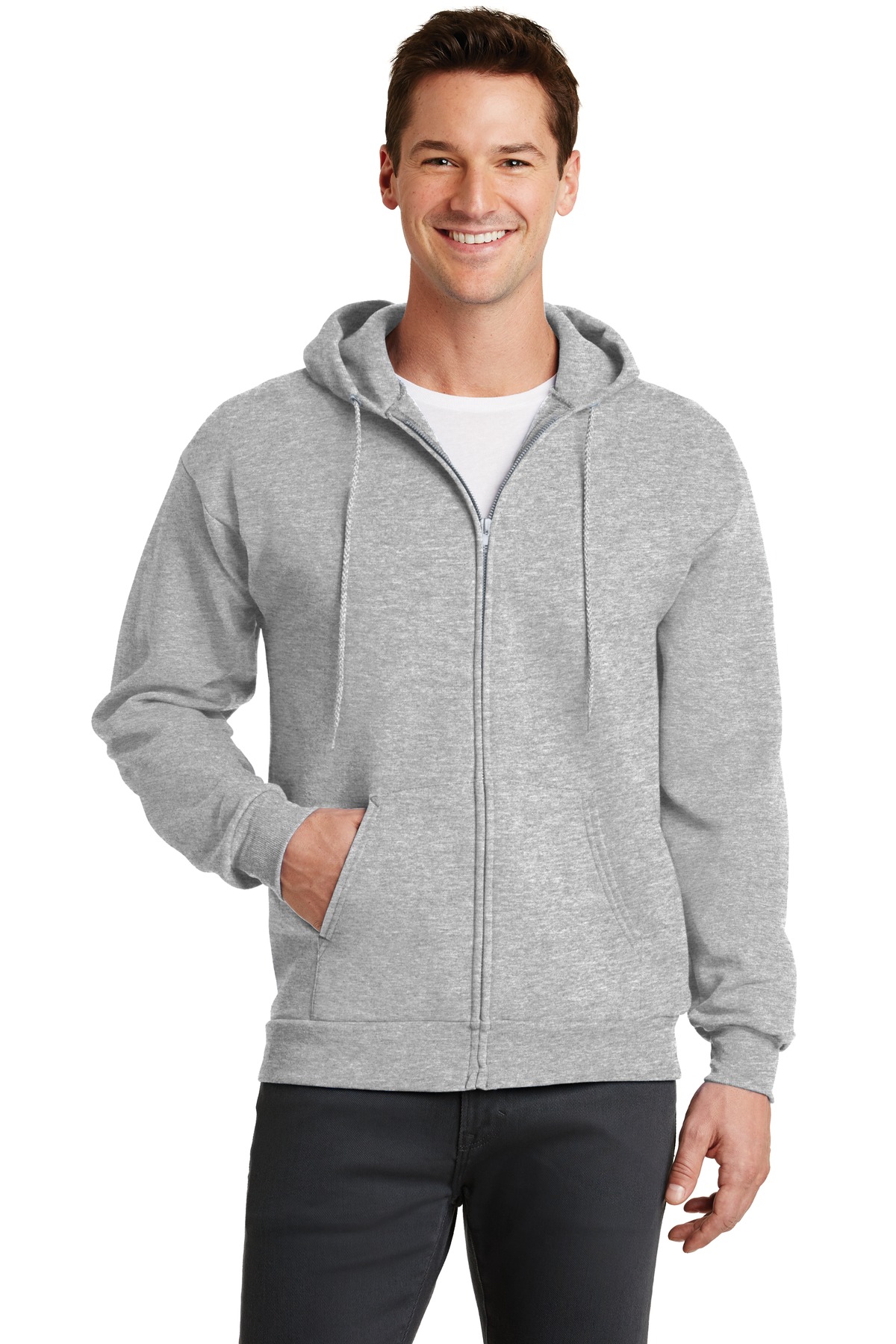 Port & Company - Core Fleece Full-Zip Hooded Sweatshirt....