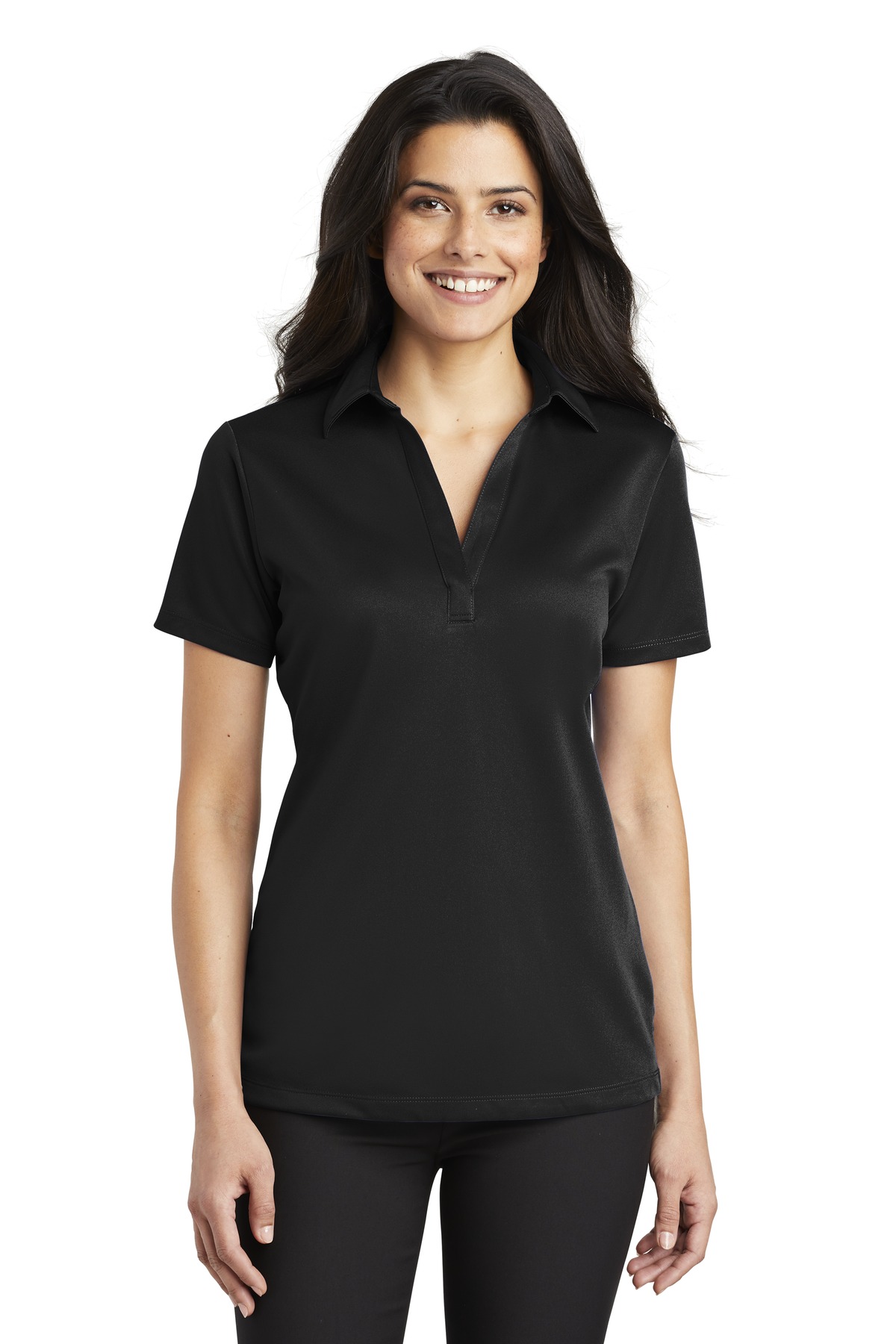 Port Authority Ladies Silk Touch Performance Polo....