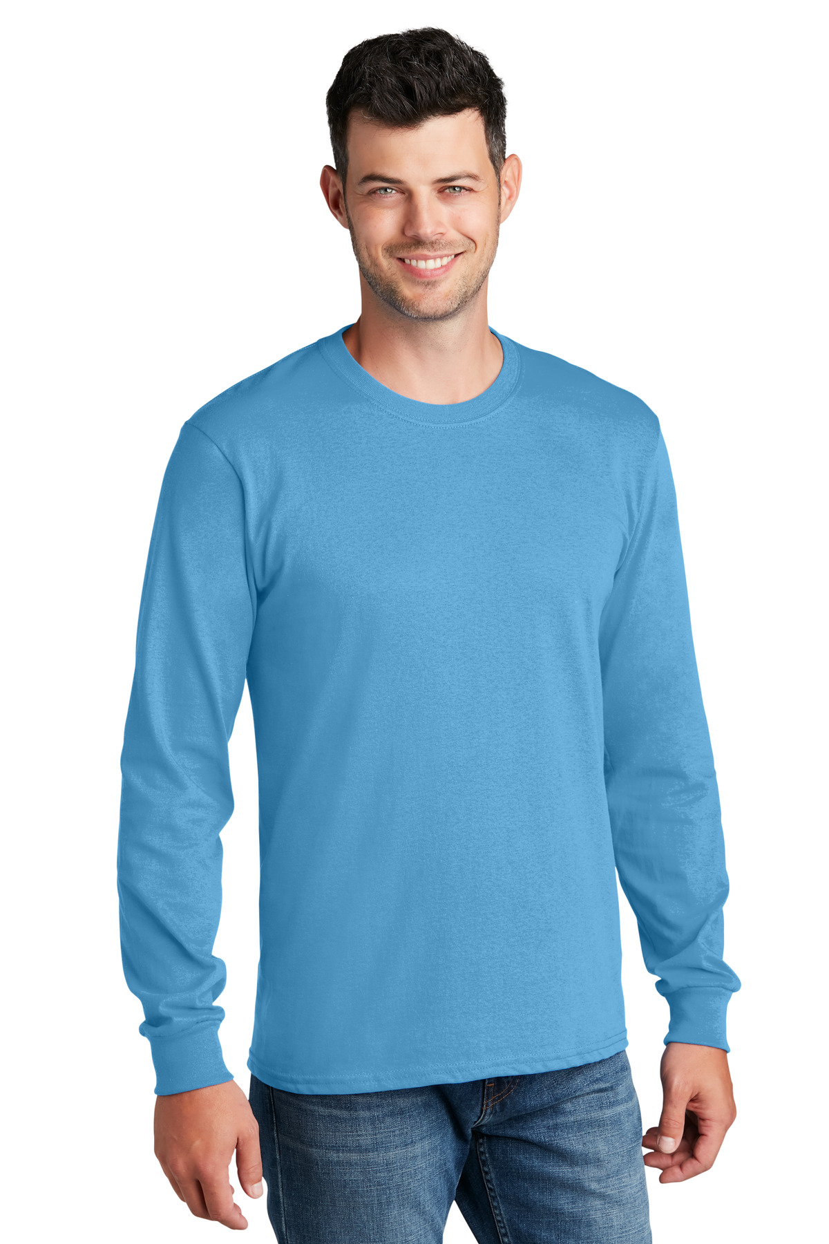 Port & Company - Long Sleeve Core Cotton Tee. PC54LS