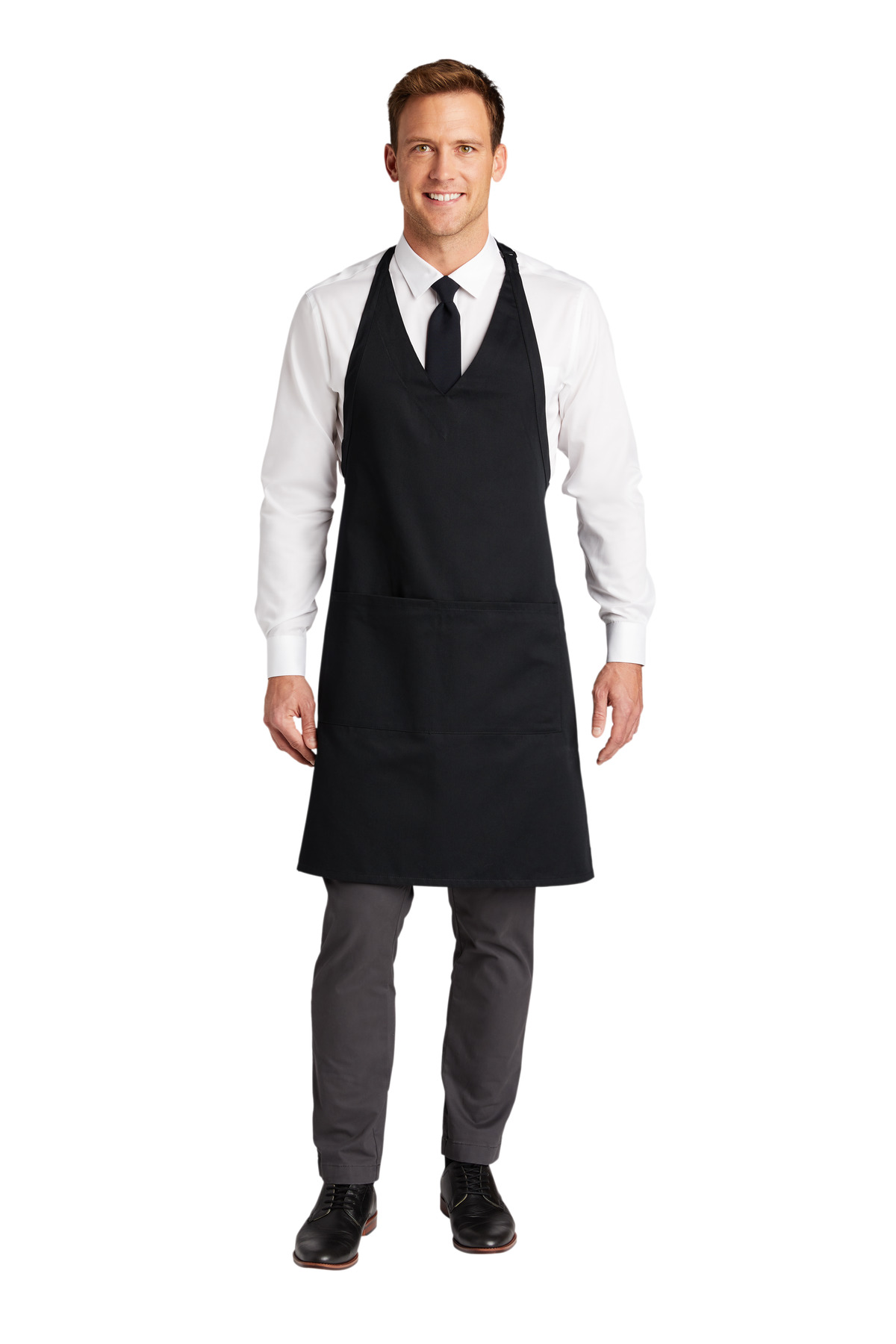 Port Authority Easy Care Tuxedo Apron with Stain Release....