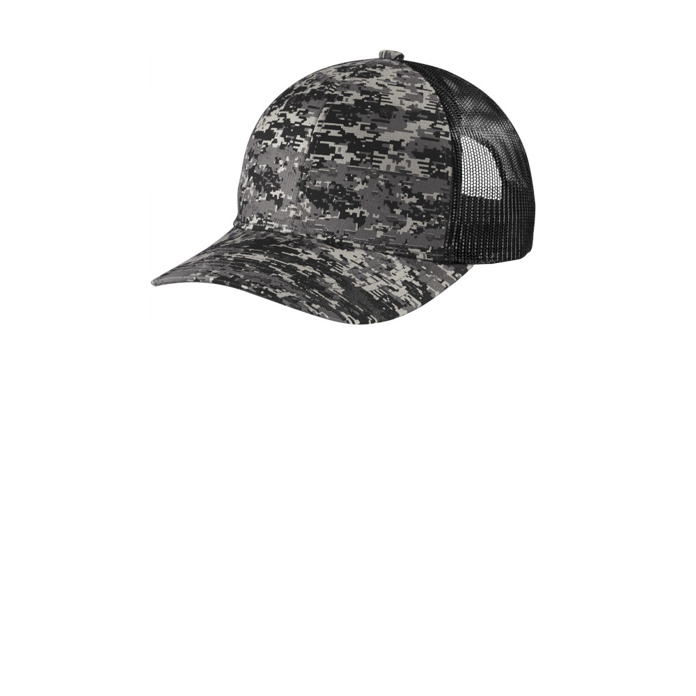 Port Authority Digi Camo Snapback Trucker Cap C114